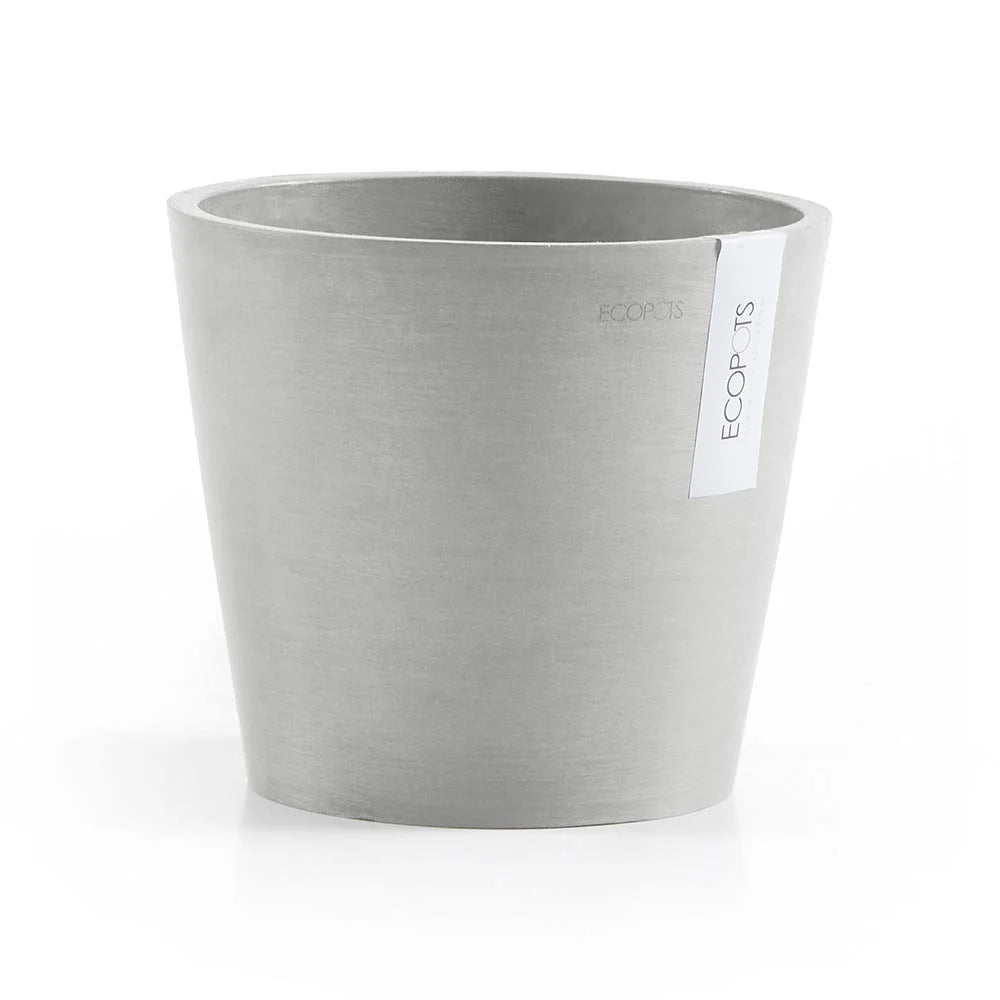 Eco-Friendly Planter White Grey Pots & Planters Trendy Gardener White Grey 5" Pot