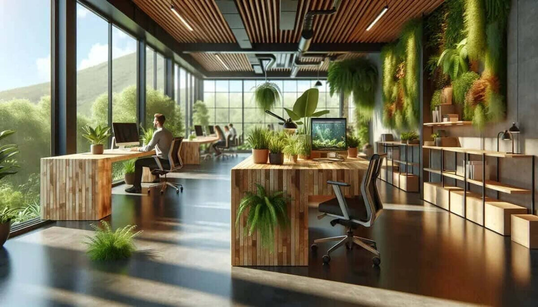 Green Interiors impact on Workplace Productivity and Wellness - Trendy Gardener