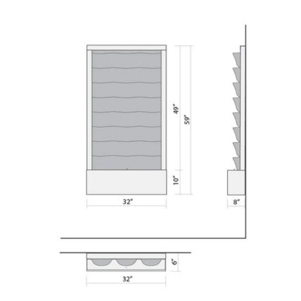 24 Pocket Wall-Mounted Living Wall System-Garden Supplies/Accessories-Trendy Gardener