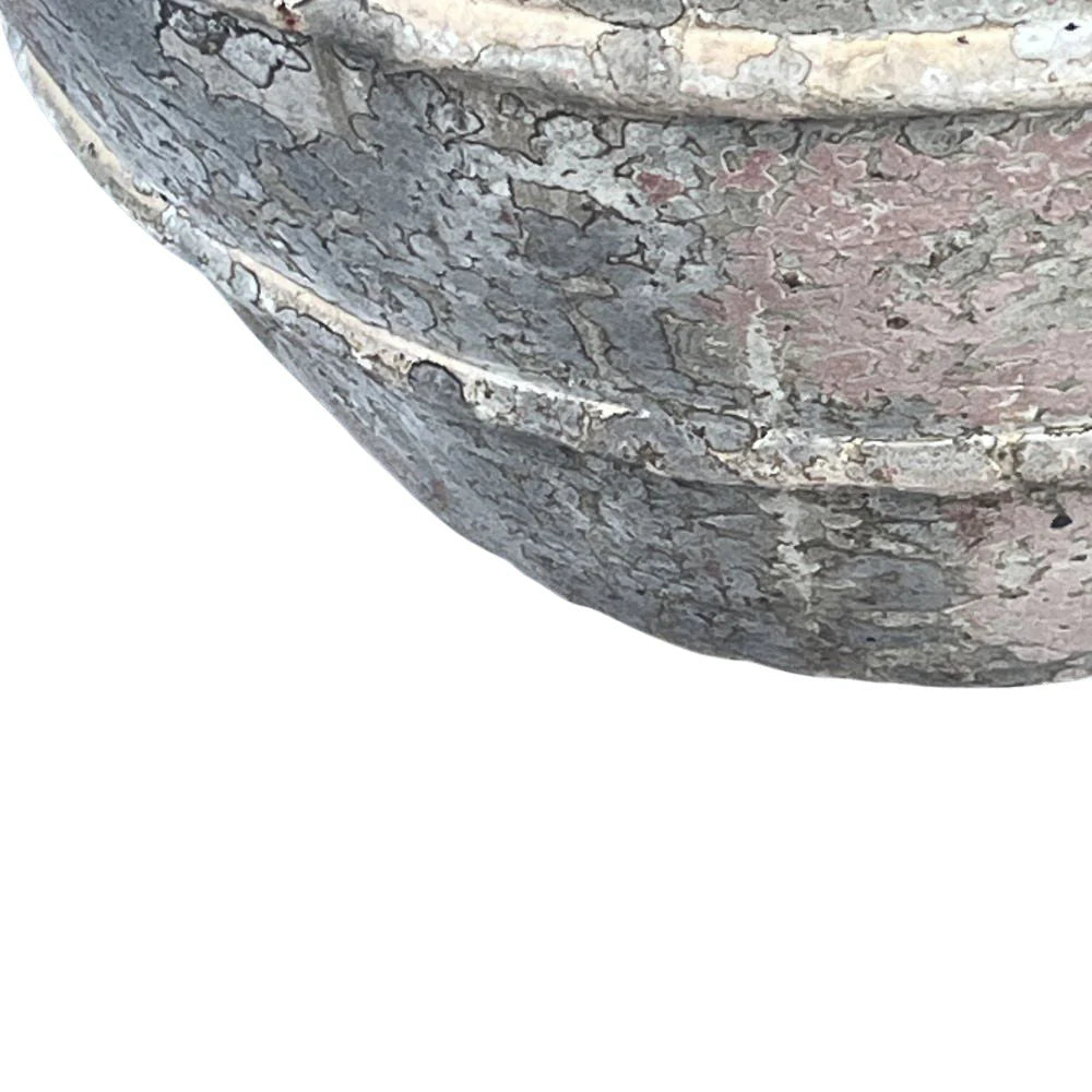 Vietnamese terracotta planter styled in an elegant outdoor setting